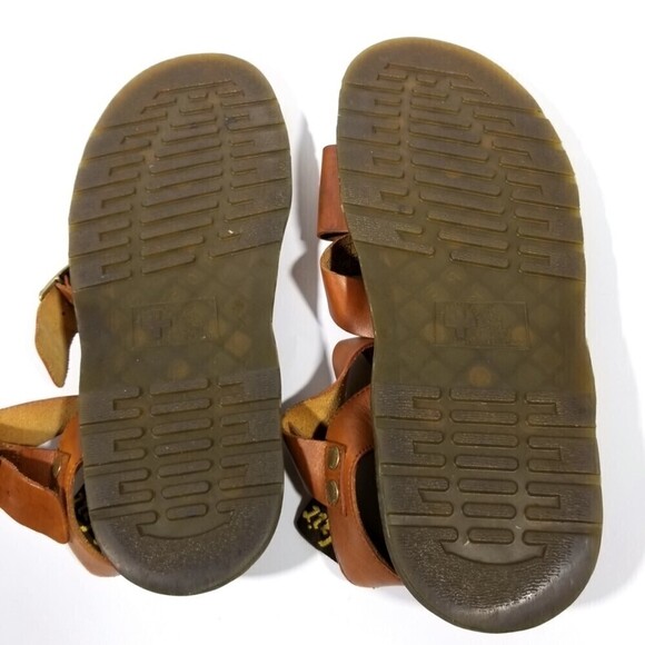 Dr. Martens Gryphon Brando Gladiator Strap Platform Sandals‎ Mens 13 Tan Brown - Picture 6 of 8